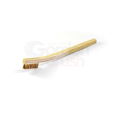 GORDON BRUSH 3x11 Row 0.010" Static Dissipative Nylon Bristle Static Dissipative 14B-003G-12